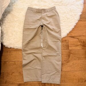 Polo Ralph Lauren Tan Khaki Chino Pants Mens 34x32 Classic Straight Leg Cotton